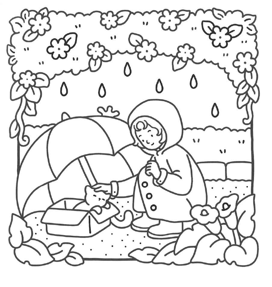 Kleurplaat Girl Moments 8