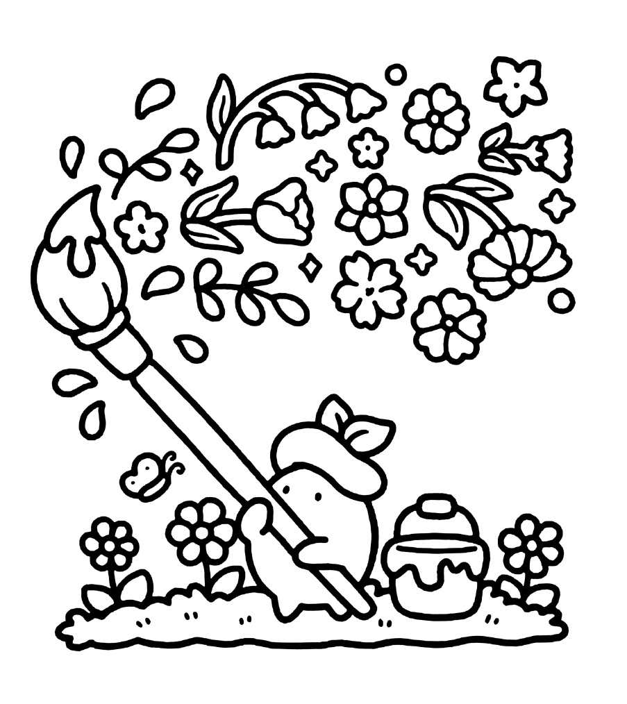 Kleurplaat Into Gardens 20 Kleurplaat Into Gardens 13