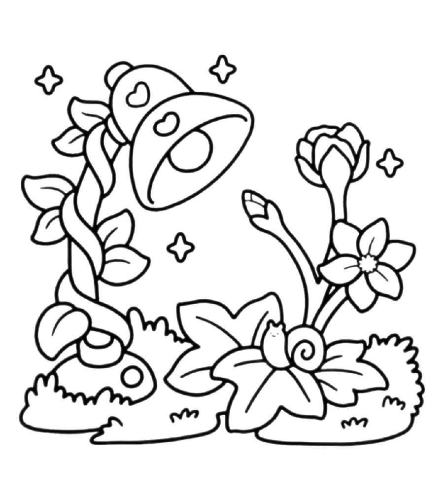 Kleurplaat Into Gardens 9 Kleurplaat Into Gardens 2
