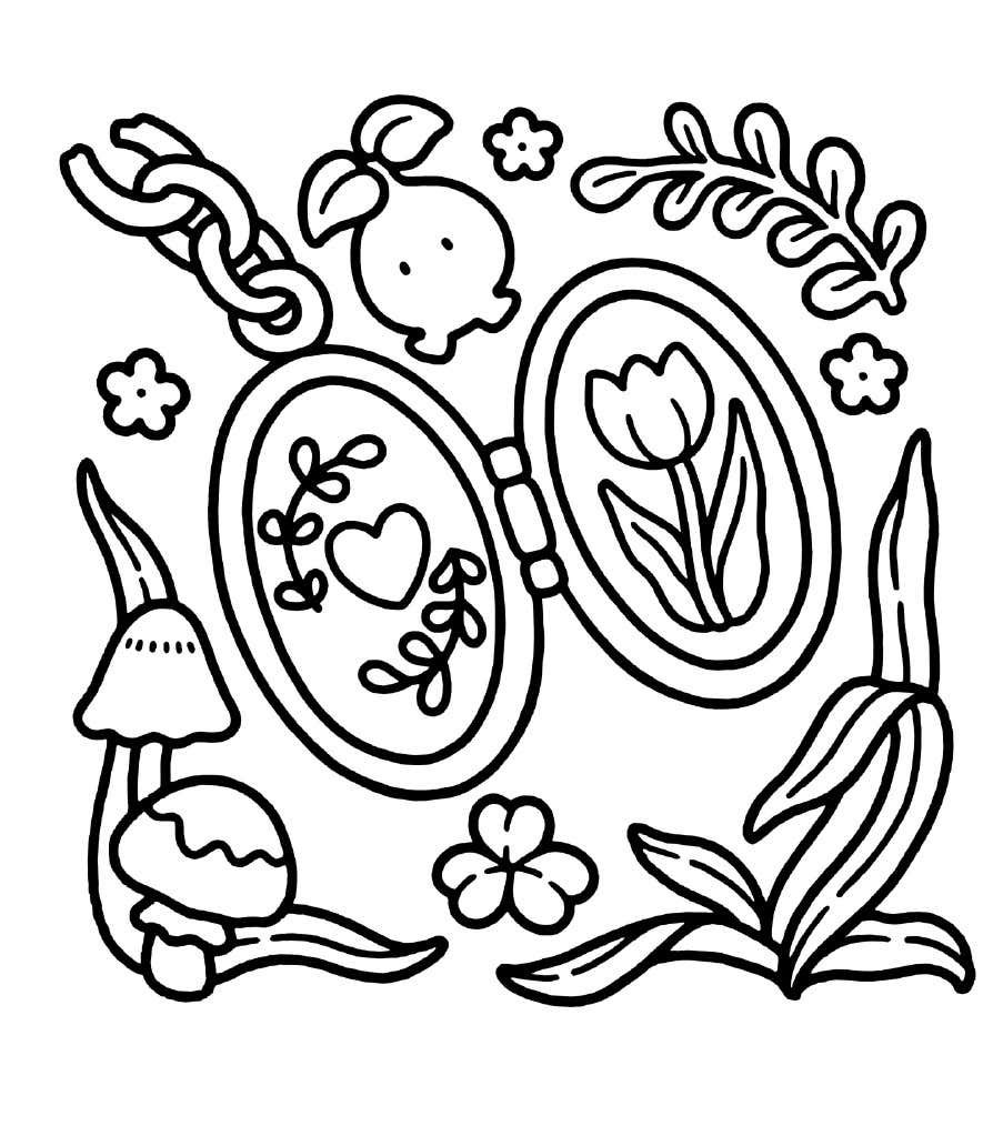 Kleurplaat Into Gardens 32 Kleurplaat Into Gardens 25