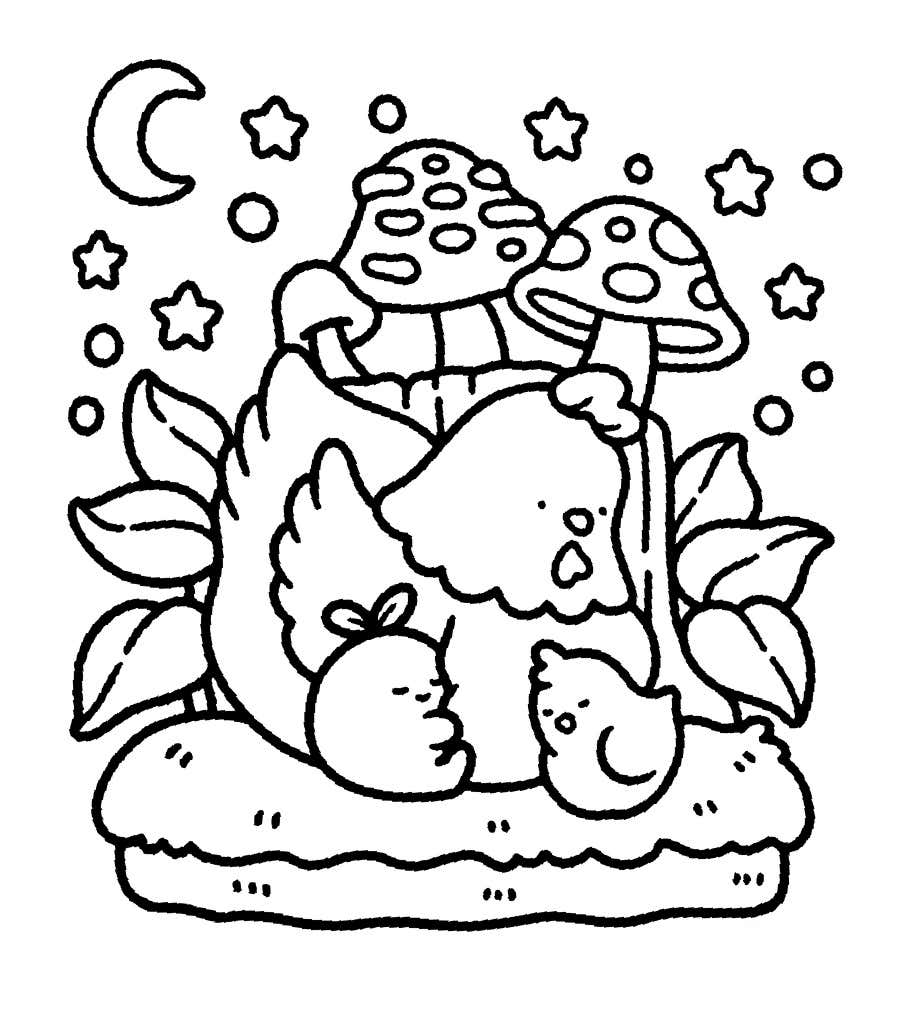 Kleurplaat Into Gardens 54 Kleurplaat Into Gardens 47