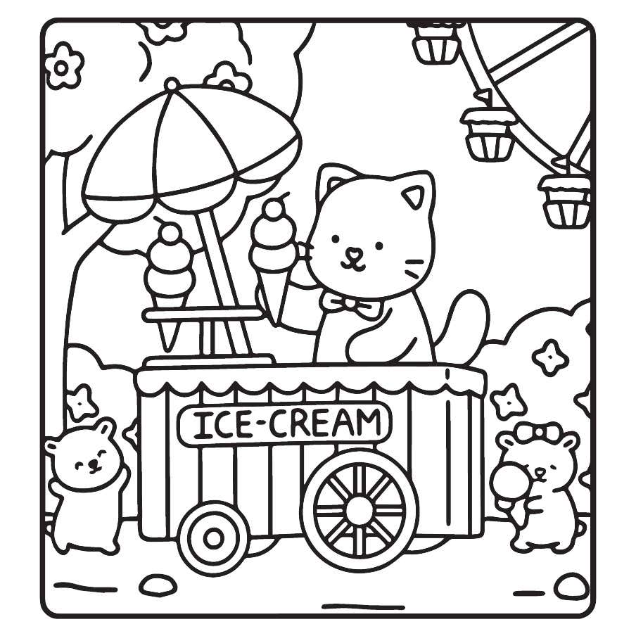 Kleurplaat My Fuzzy Buddies 17 Kleurplaat My Fuzzy Buddies 10