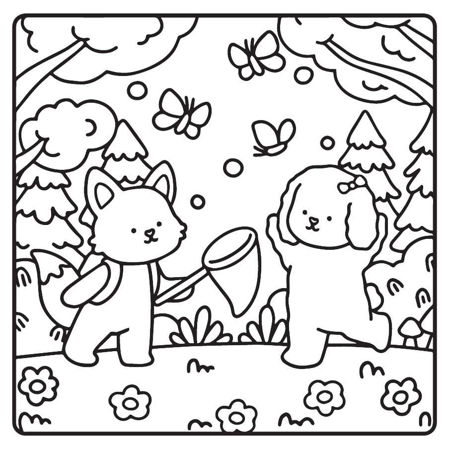 Kleurplaat My Fuzzy Buddies 18 Kleurplaat My Fuzzy Buddies 11