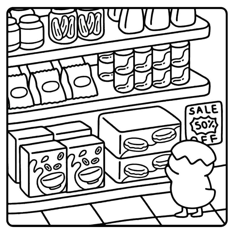 Kleurplaat My Fuzzy Buddies 23 Kleurplaat My Fuzzy Buddies 16