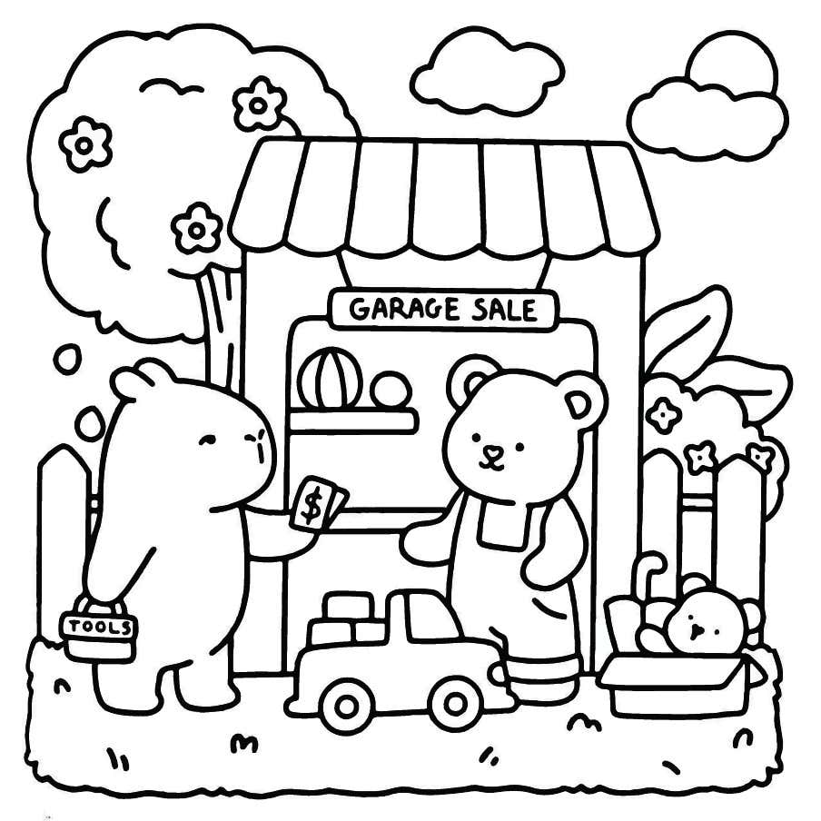 Kleurplaat My Fuzzy Buddies 24 Kleurplaat My Fuzzy Buddies 17