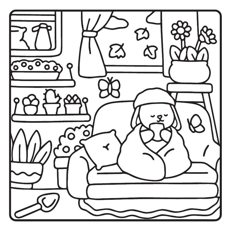 Kleurplaat My Fuzzy Buddies 31 Kleurplaat My Fuzzy Buddies 24