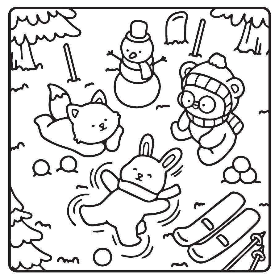 Kleurplaat My Fuzzy Buddies 34 Kleurplaat My Fuzzy Buddies 27