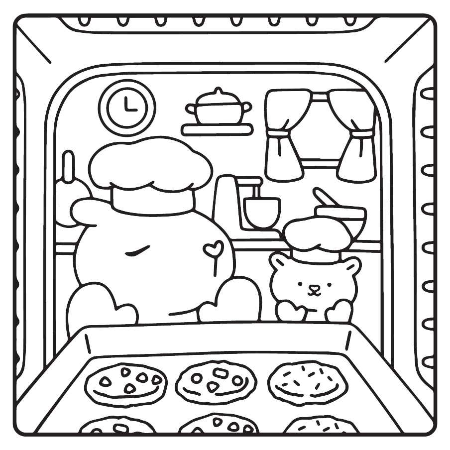 Kleurplaat My Fuzzy Buddies 10 Kleurplaat My Fuzzy Buddies 3