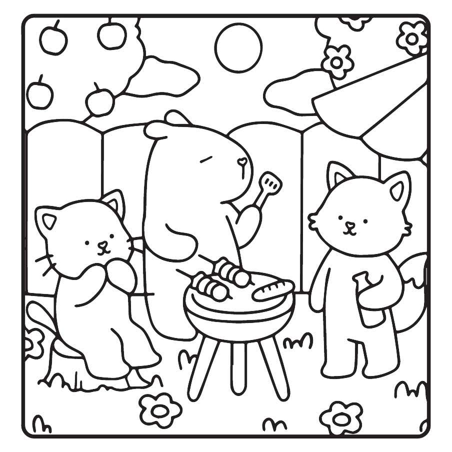 Kleurplaat My Fuzzy Buddies 11 Kleurplaat My Fuzzy Buddies 4