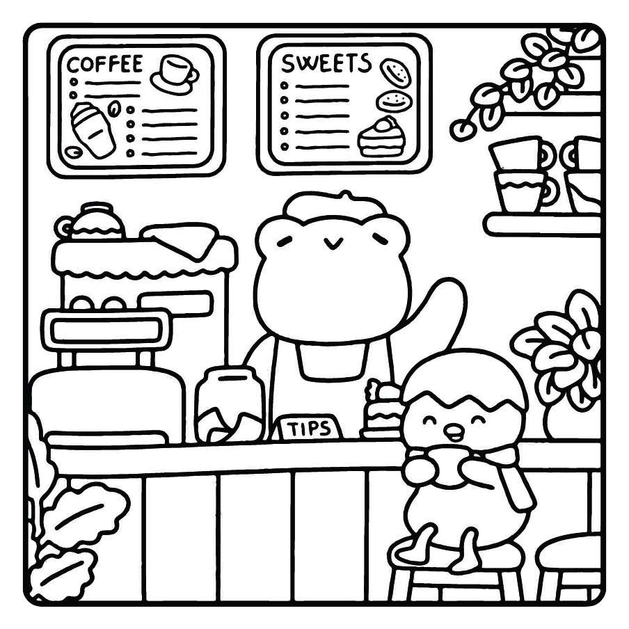 Kleurplaat My Fuzzy Buddies 13 Kleurplaat My Fuzzy Buddies 6