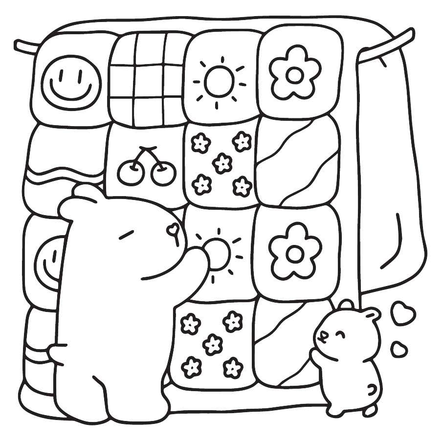 Kleurplaat My Fuzzy Buddies 14 Kleurplaat My Fuzzy Buddies 7