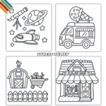 Kleurplaat Stress Relief thumbnail