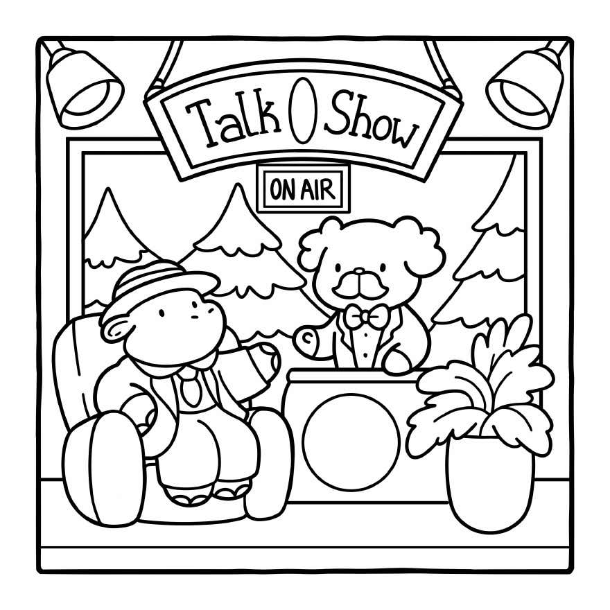 Kleurplaat Cozy Eras Gratis 25