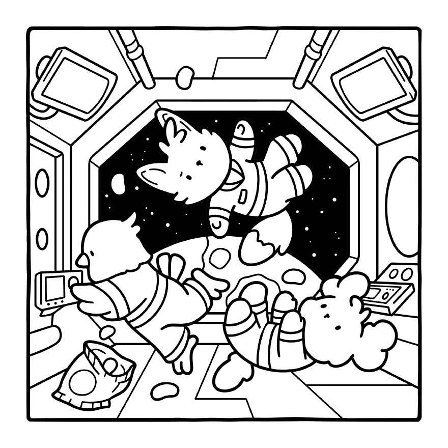 Kleurplaat Cozy Eras Gratis 39