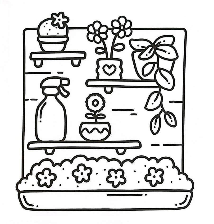 Kleurplaat Simple Art 30 Kleurplaat Simple Art Gratis 23