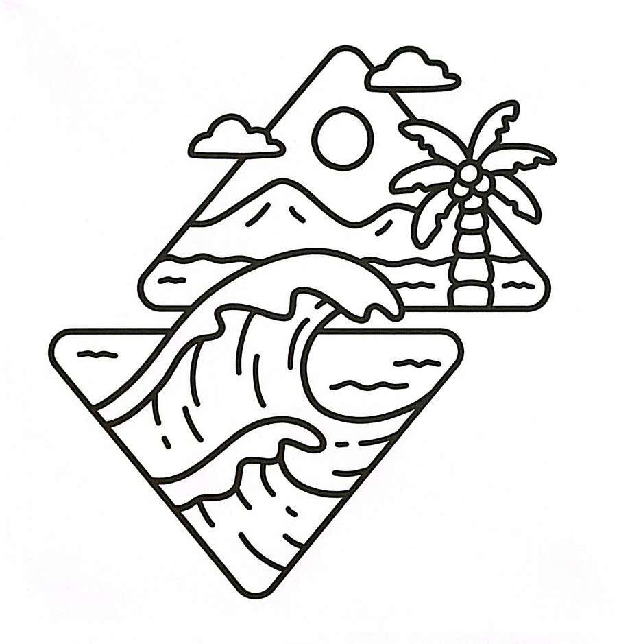 Kleurplaat Simple Art 39 Kleurplaat Simple Art Gratis 32