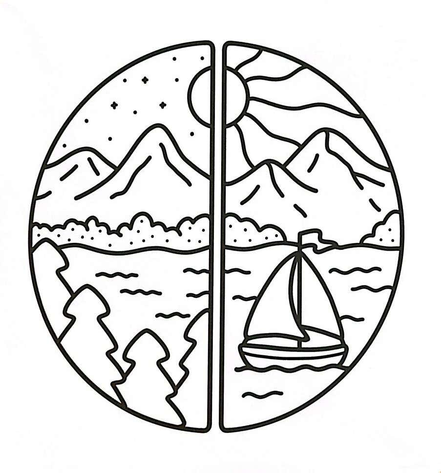 Kleurplaat Simple Art 40 Kleurplaat Simple Art Gratis 33