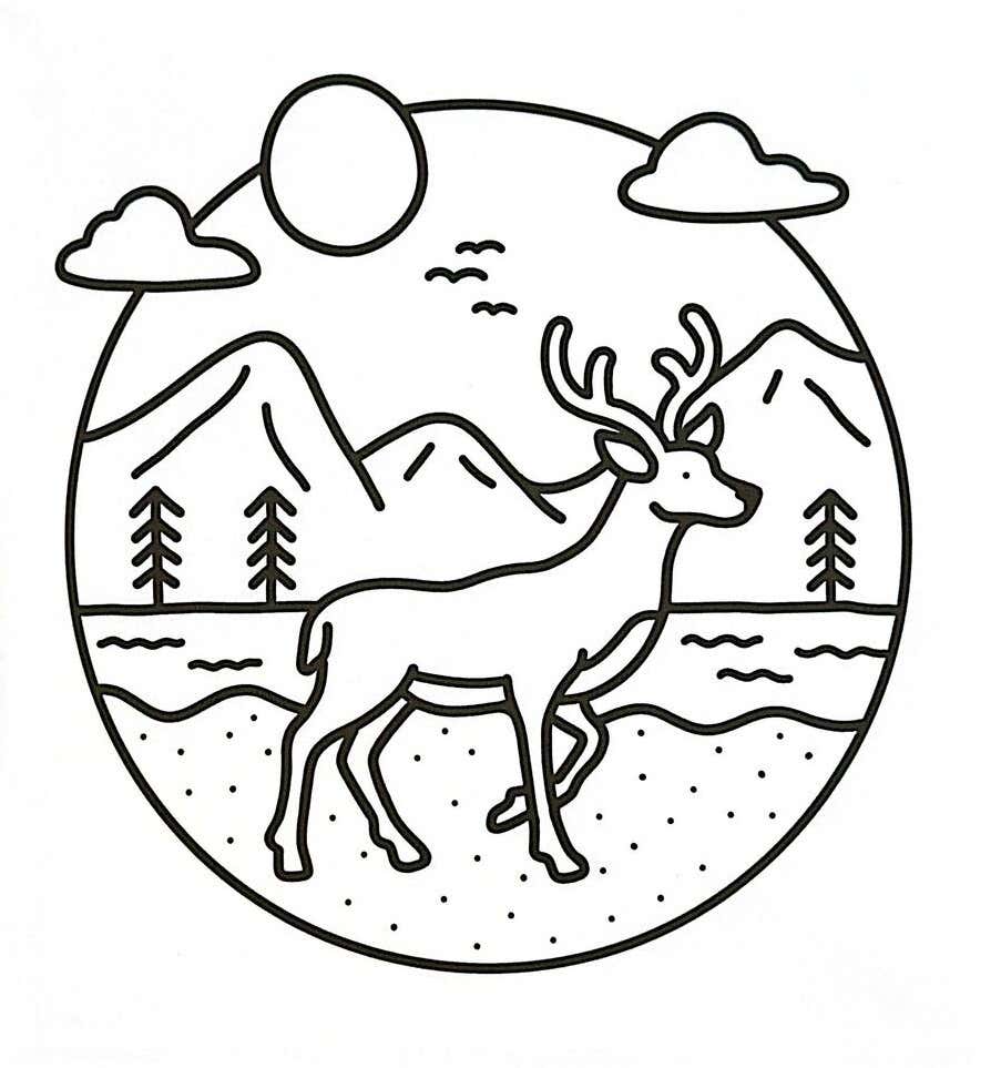 Kleurplaat Simple Art 45 Kleurplaat Simple Art Gratis 38