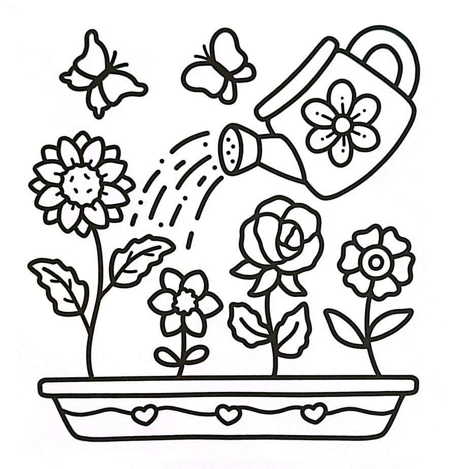 Kleurplaat Simple Art 59 Kleurplaat Simple Art Gratis 52