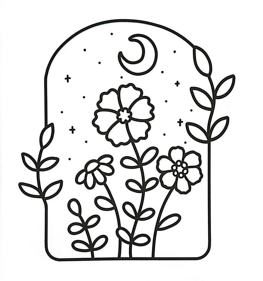 Kleurplaat Simple Art 13 Kleurplaat Simple Art Gratis 6