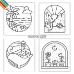 Kleurplaat Simple Art 3 Kleurplaat Simple Art thumbnail