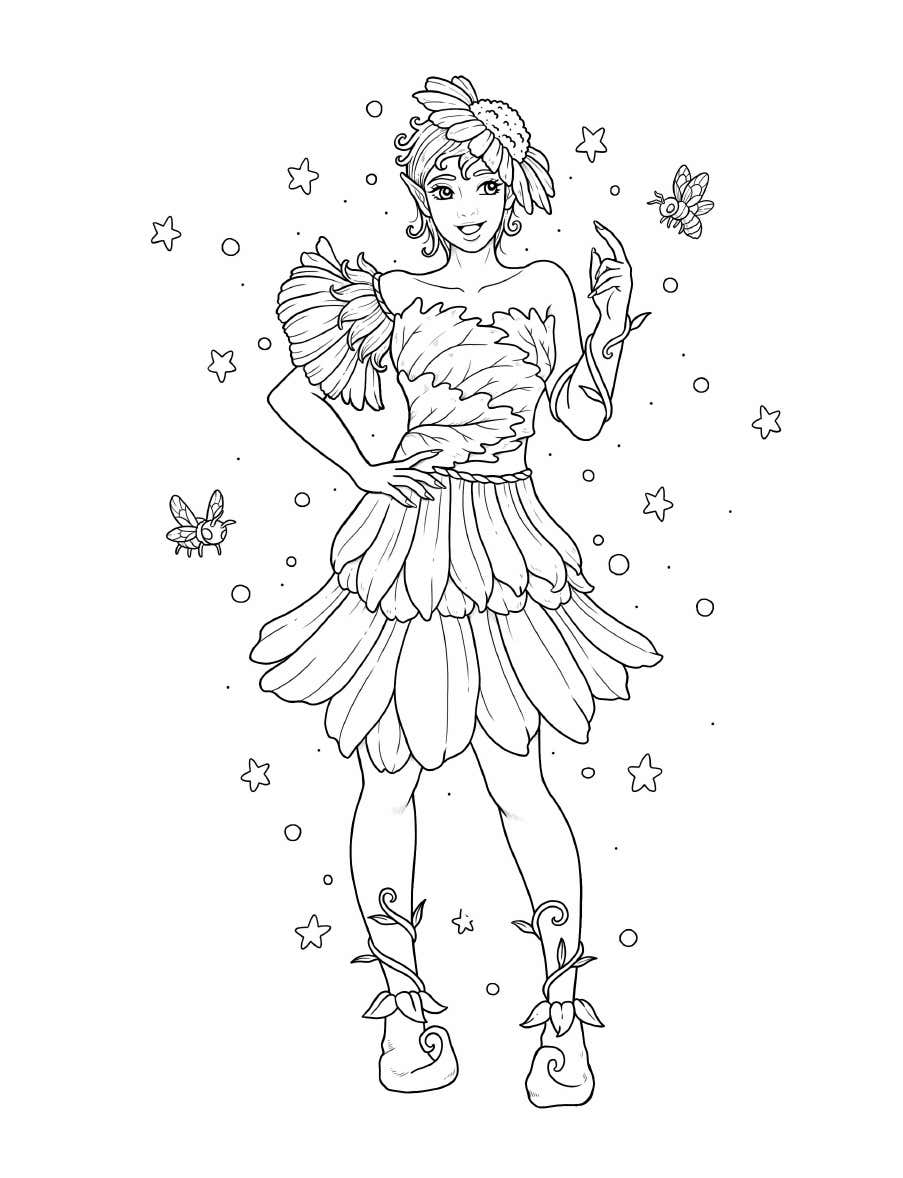 Kleurplaat Vivi TinTa 11 gratis kleurboek ViviTinTa