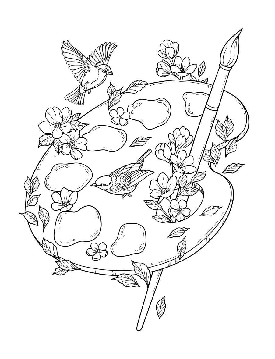 Kleurplaat Vivi TinTa 29 unieke ViviTinTa kleurplaat