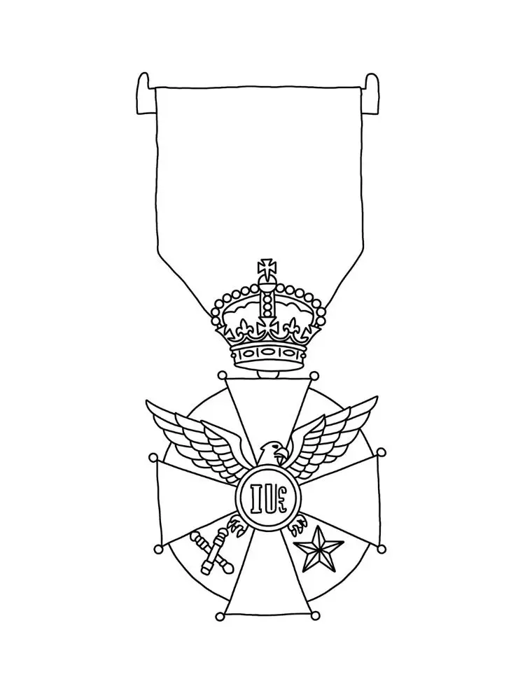 Medaille kleurplaat 14 koninklijke militaire medaille kleurplaat