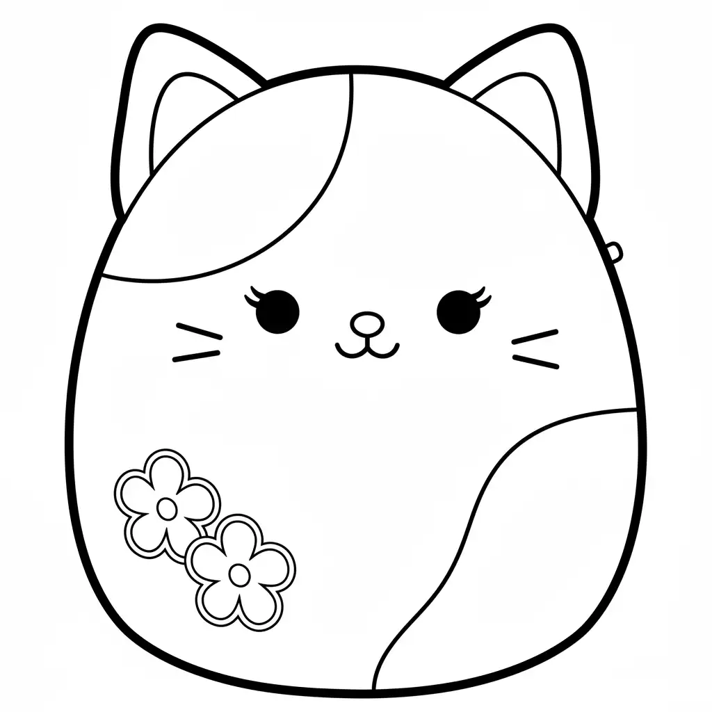 Ku | gratis fargeleggingsark til utskrift, image size:1024x1024