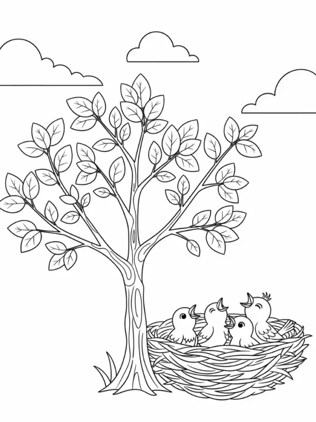 65 Frühling Ausmalbilder kostenlos zum ausdrucken PDF