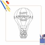 Kleurplaat Verjaardag Mama thumbnail