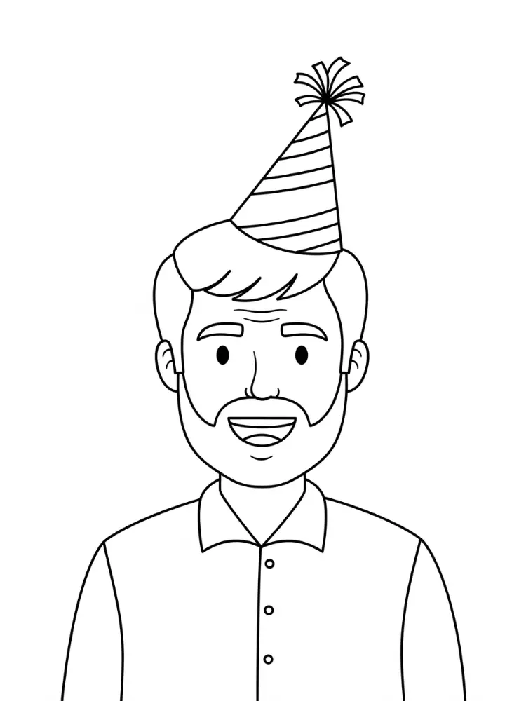 Kleurplaat Verjaardag Papa 9 handen papa kind hart kleurplaat