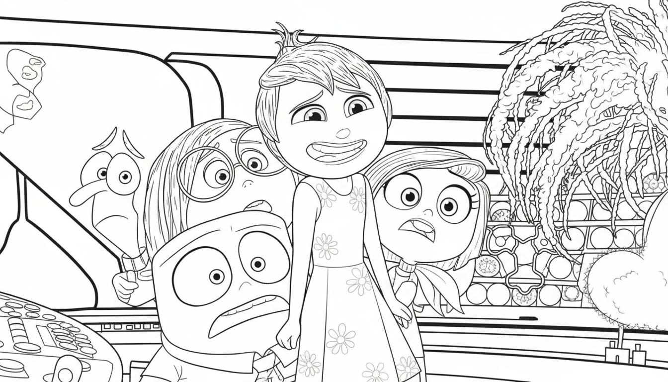 samen sterk in spannende tijden kleurplaat