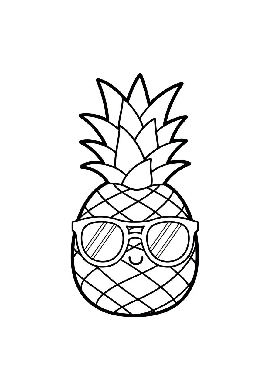 Kawaii Eten Kleurplaten 24