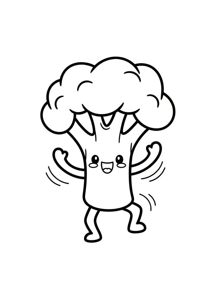 Kawaii Eten Kleurplaten 15