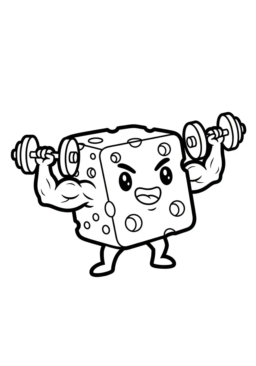 Kawaii Eten Kleurplaten 8