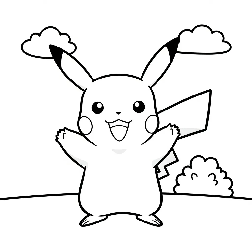 Kleurplaat Pokemon 15 Kleurplaat Pokemon 7