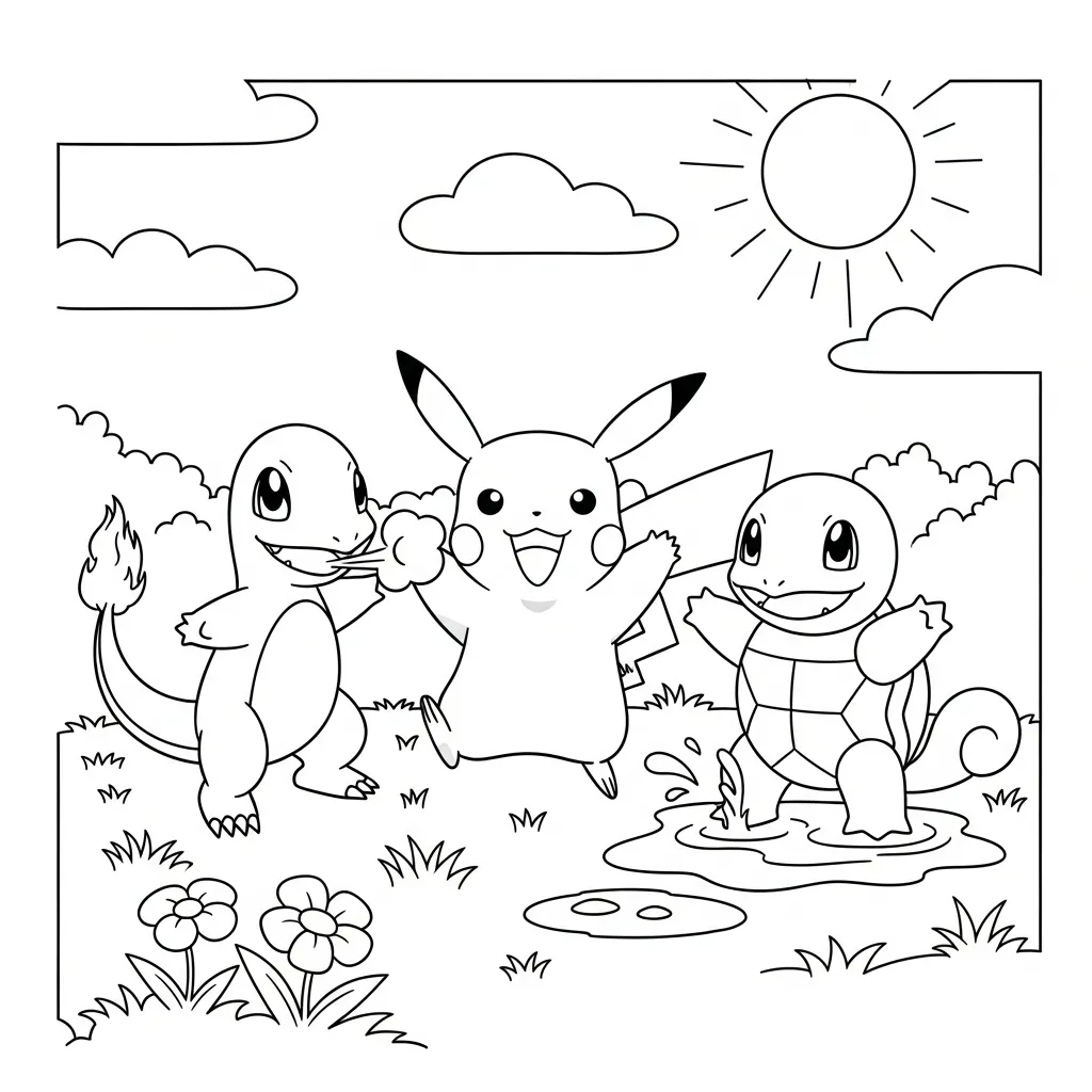 Kleurplaat Pokemon 8 Kleurplaat Pokemon