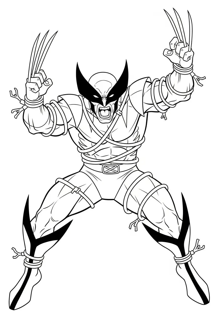 de gebonden gigant kleurplaat