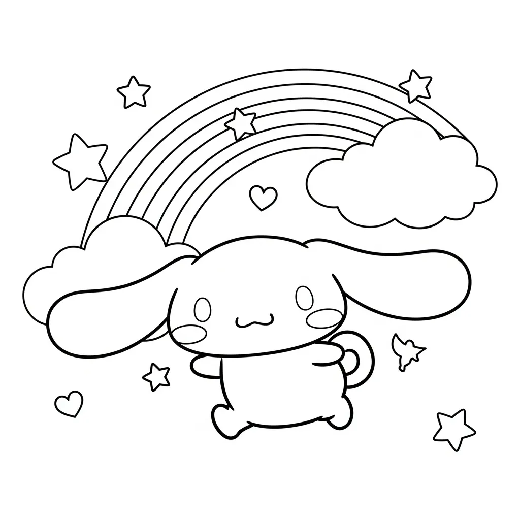 Cinnamoroll da colorare