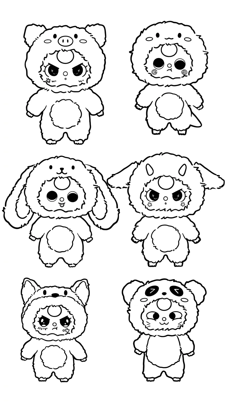 Página para colorir Baby Three 10 Página para colorir Baby Three 2