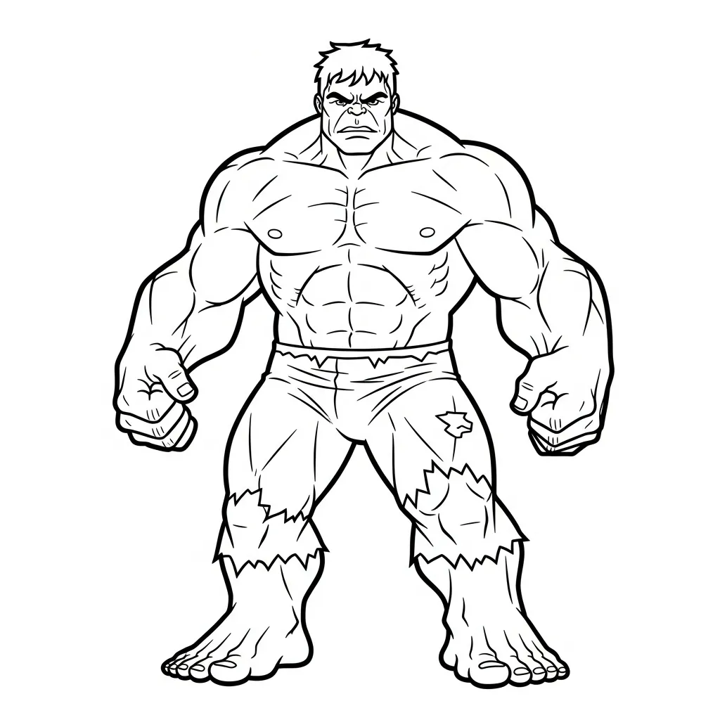 Hulk színező oldal 9 Hulk színező oldal 1