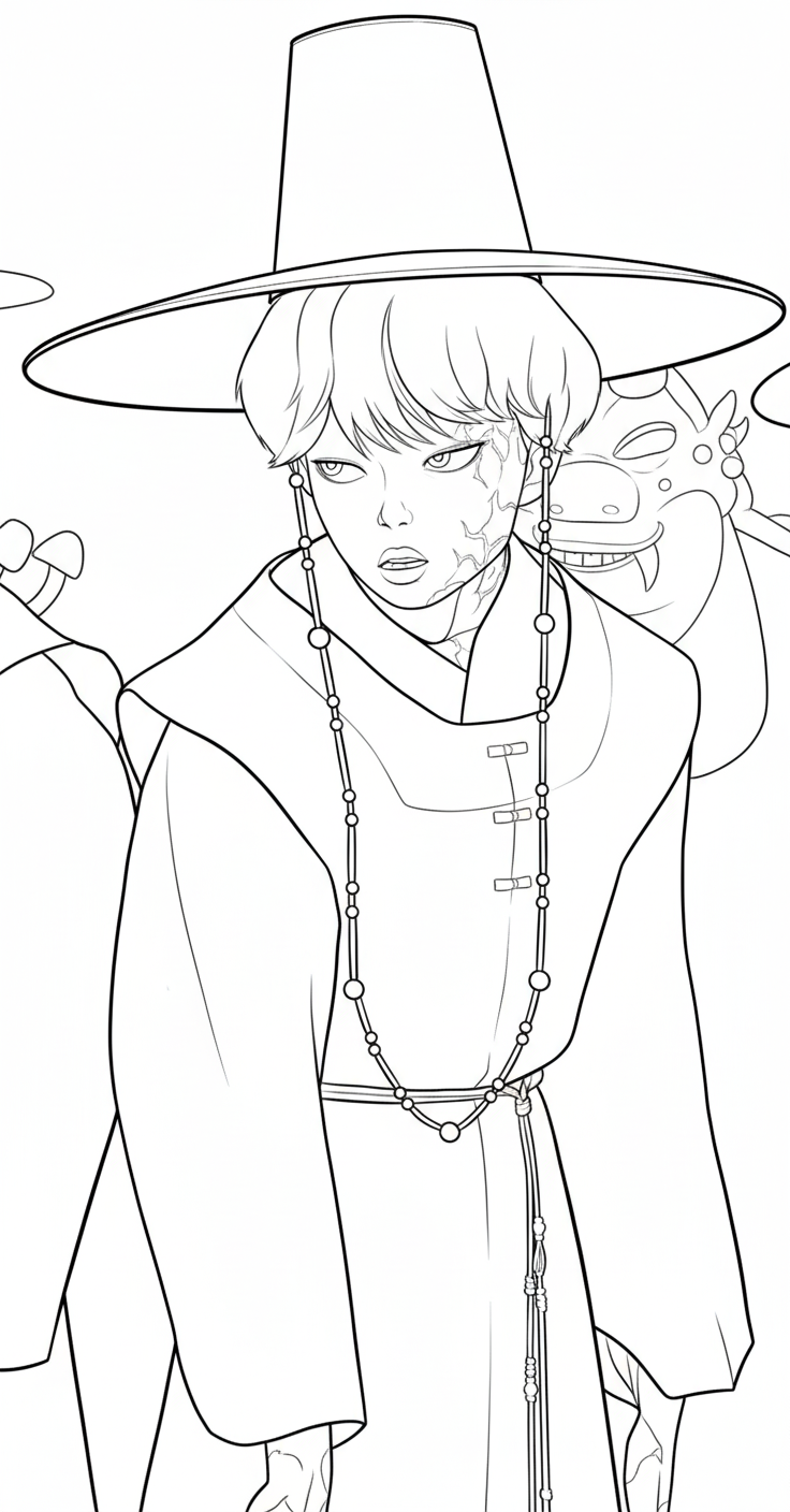 Kpop Demon Hunters Baby Saja Kleurplaat 23 Kpop Demon Hunters Baby Saja Kleurplaat 15