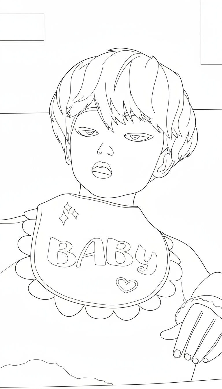 Kpop Demon Hunters Baby Saja Kleurplaat 15 Kpop Demon Hunters Baby Saja Kleurplaat 7
