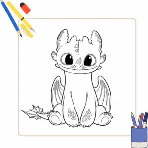 Toothless Kleurplaat 153 Toothless Kleurplaat thumbnail