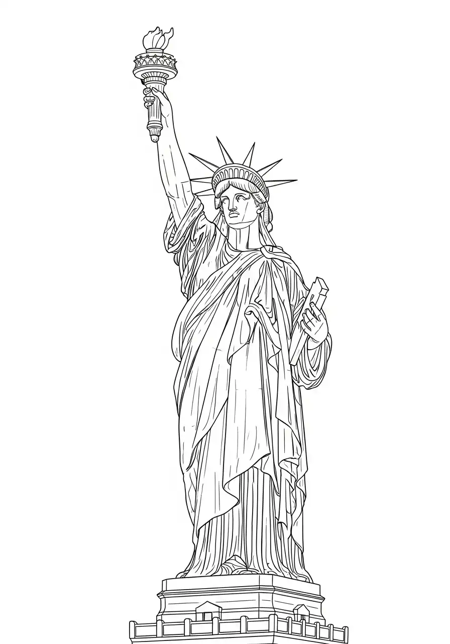 de grote dame kleurplaat