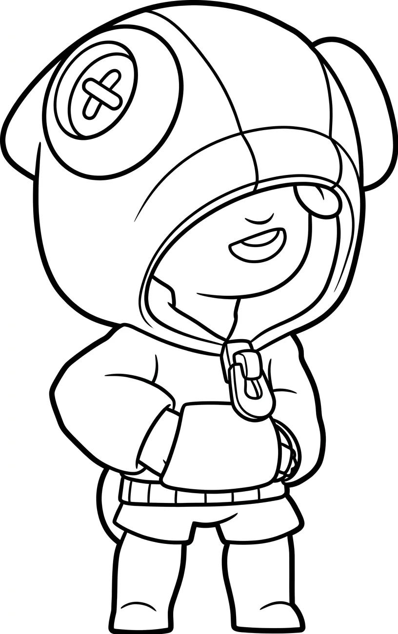 Brawl Stars kleurplaat 9