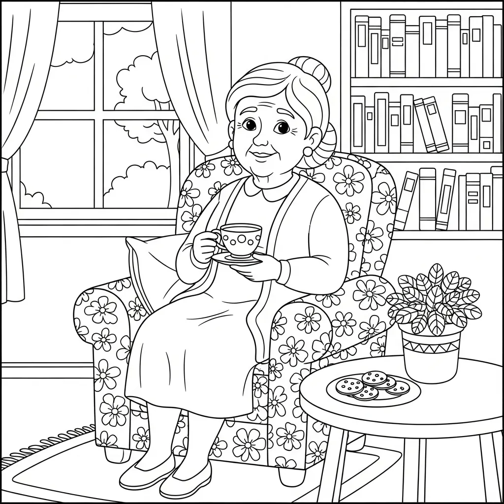 Babcia Kolorowanka 2