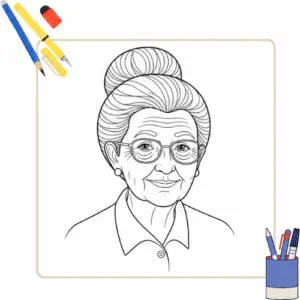 Kleurplaat Oma 39 Kleurplaat Oma thumbnail