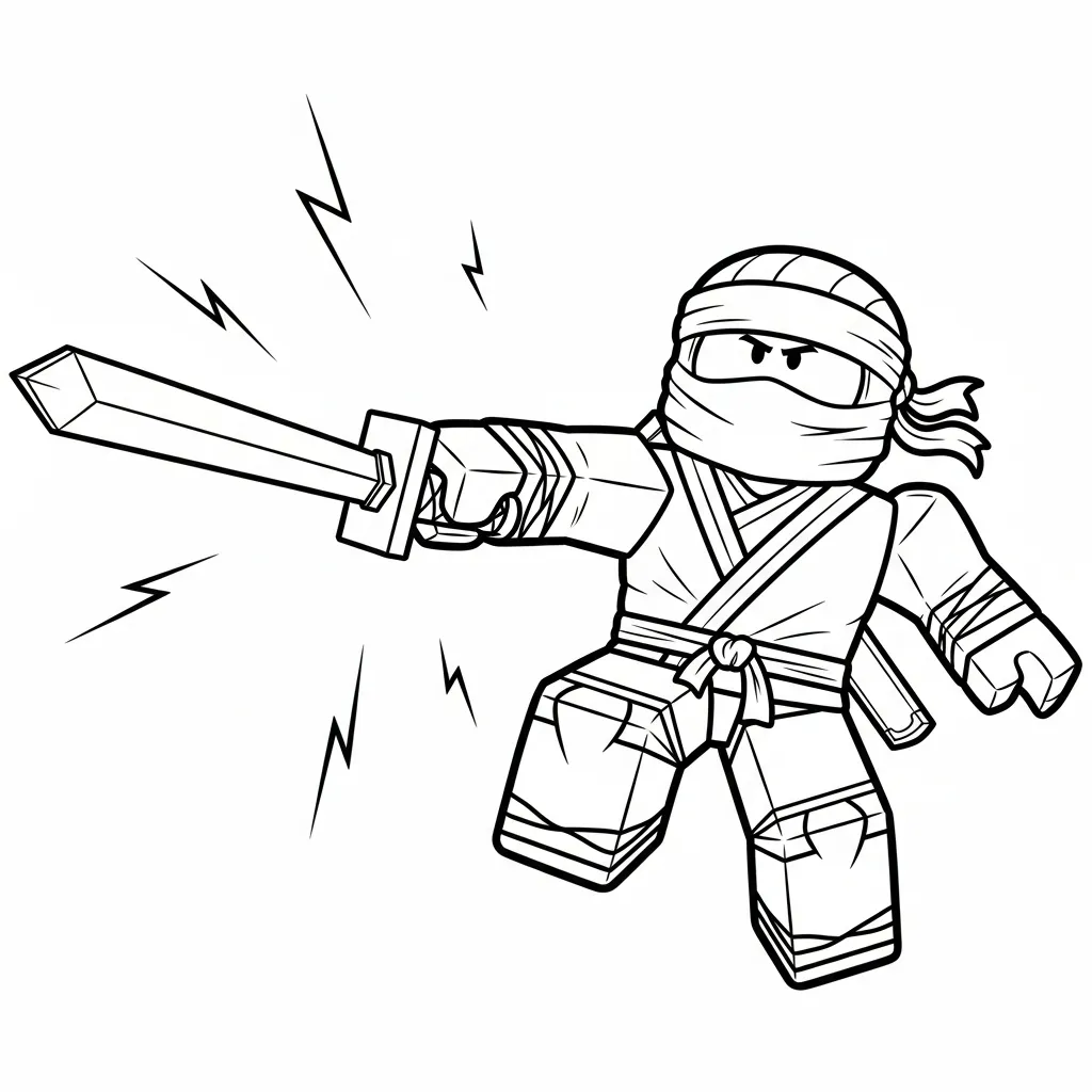 Roblox kleurplaat 10 Roblox kleurplaat 2